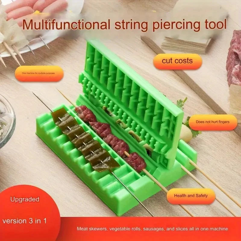 barbecue skewering tool