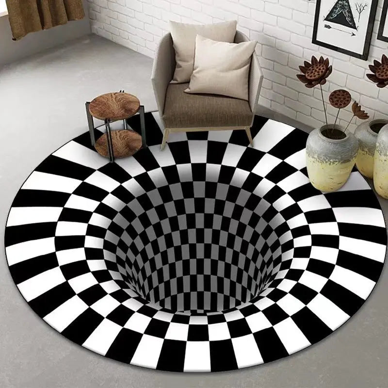 Illusion 3d carpet