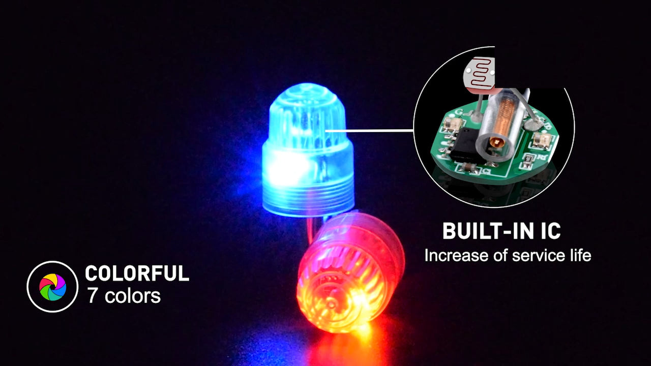 2pcs Car Wheel LED