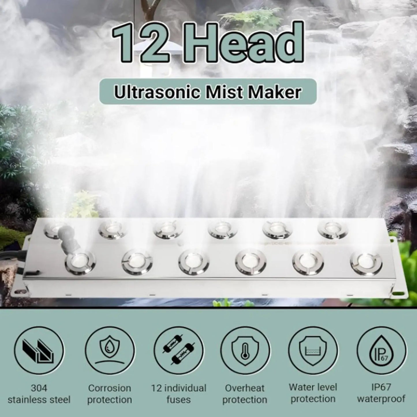 Mister 12 Head with Float