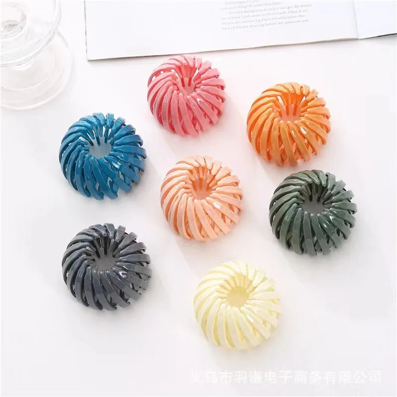 Ponytail Hair Rings Clips