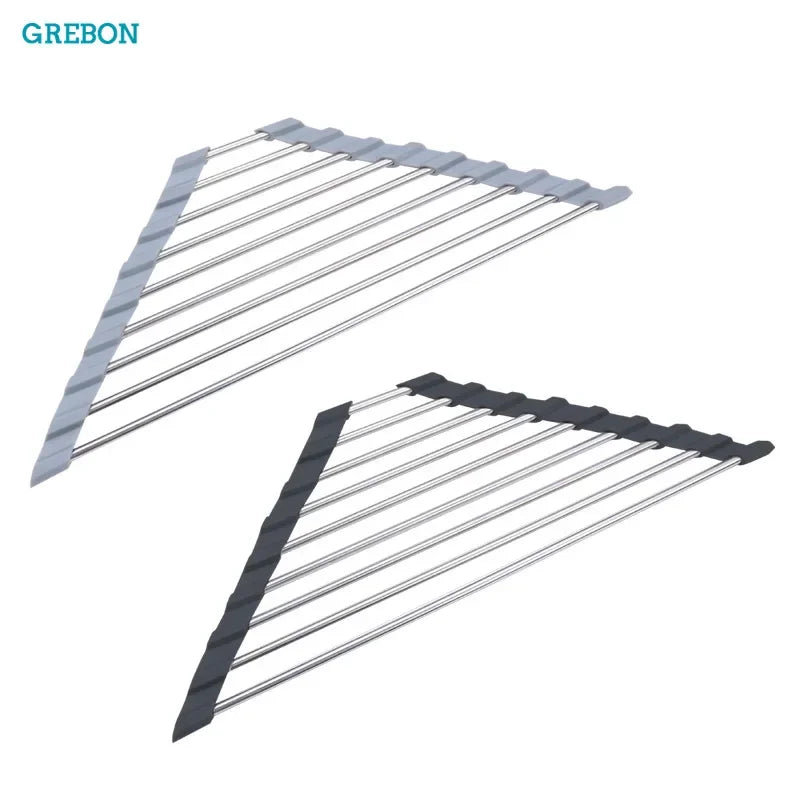 Steel Triangle Drain Rack