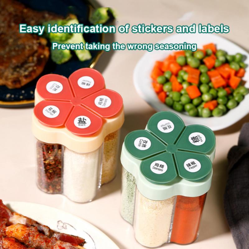 5 In 1 Sealed Spices Jar