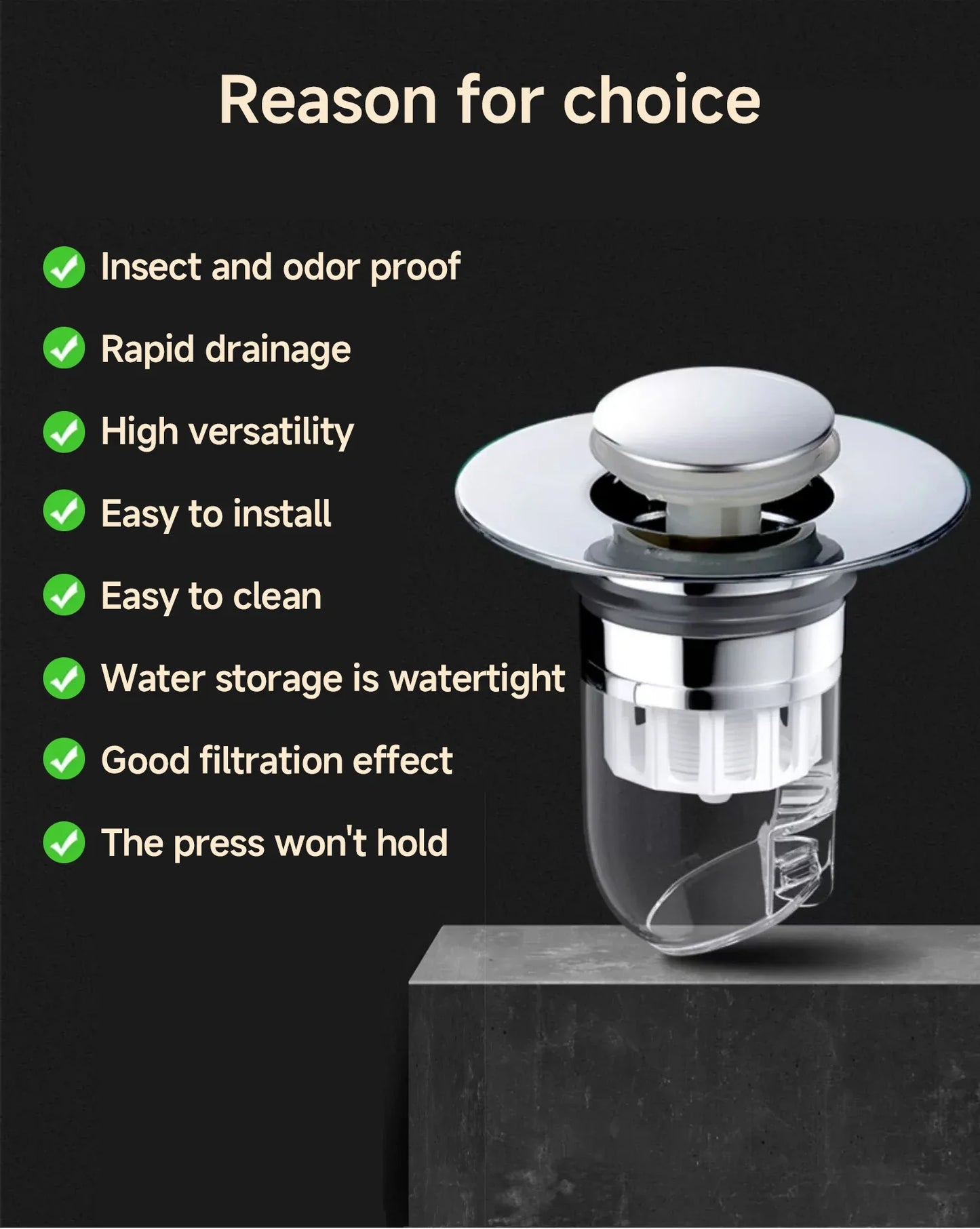 Universal Drain Filter