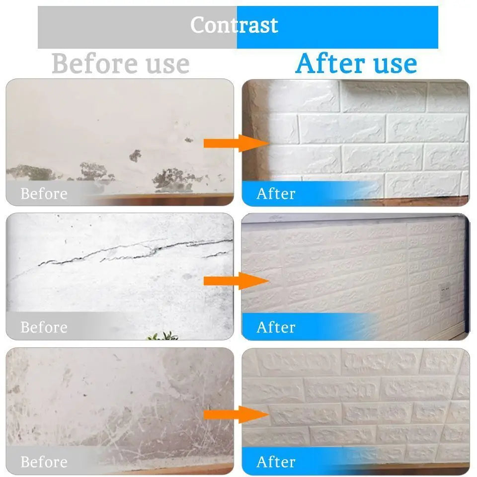3D Foam Wallpaper