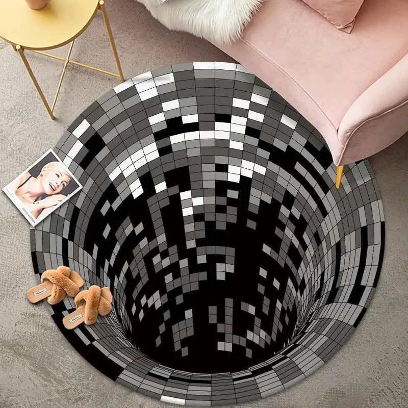 Illusion 3d carpet
