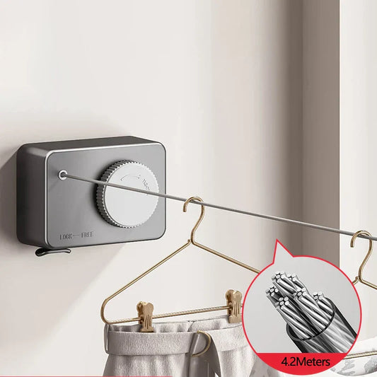 Clothesline Drying Rack Wall