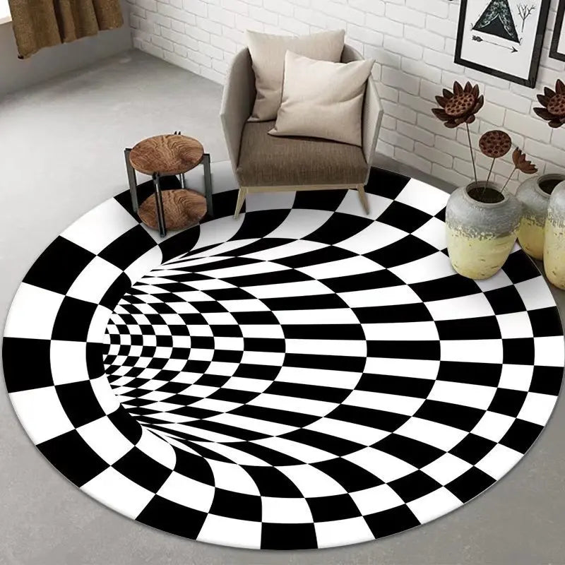 Illusion 3d carpet