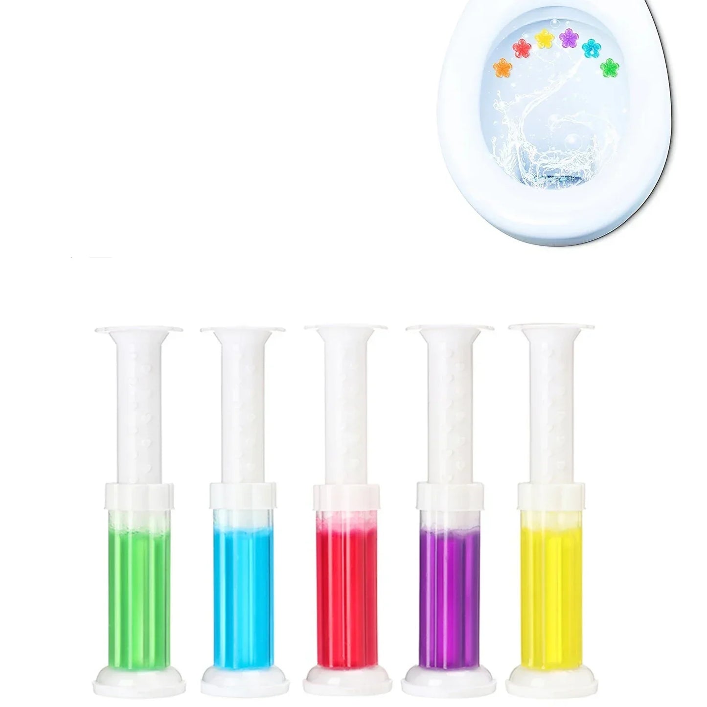 Flower Toilet Cleaner gel