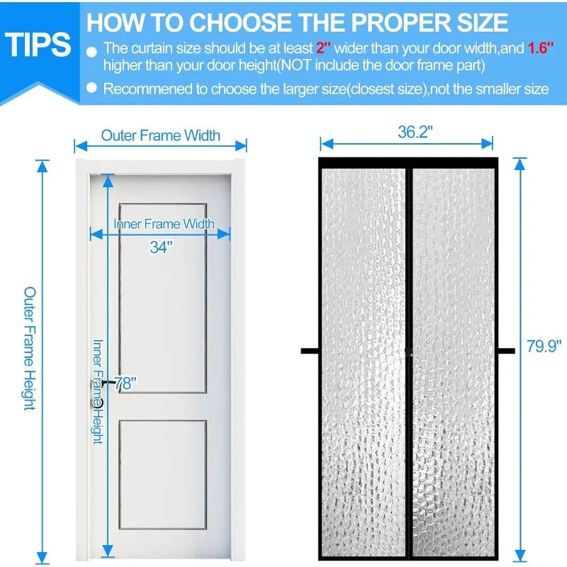 Magnetic  Door Cover