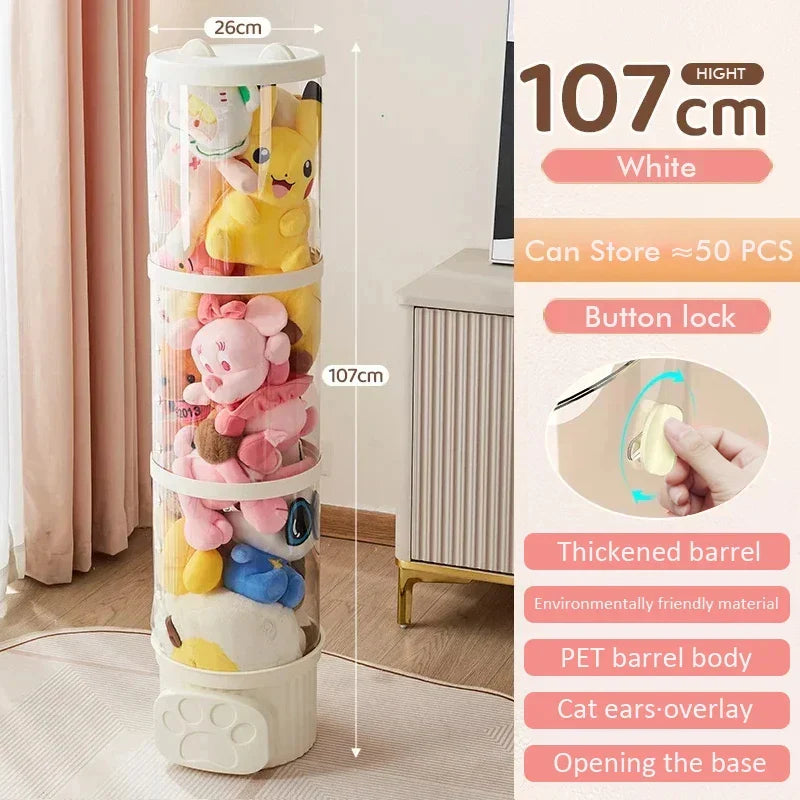 Doll storage Box Bucket