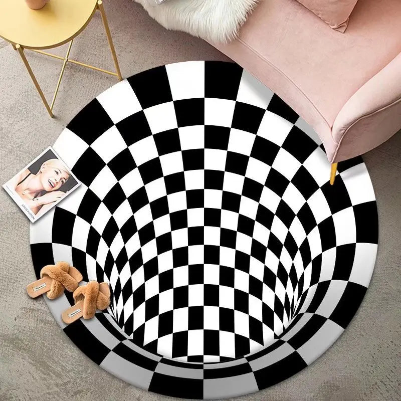 Illusion 3d carpet