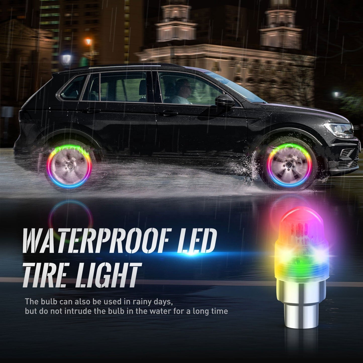 2pcs Car Wheel LED
